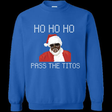 Pass the Tito's, Ugly Christmas Sweater, Holiday Sweater