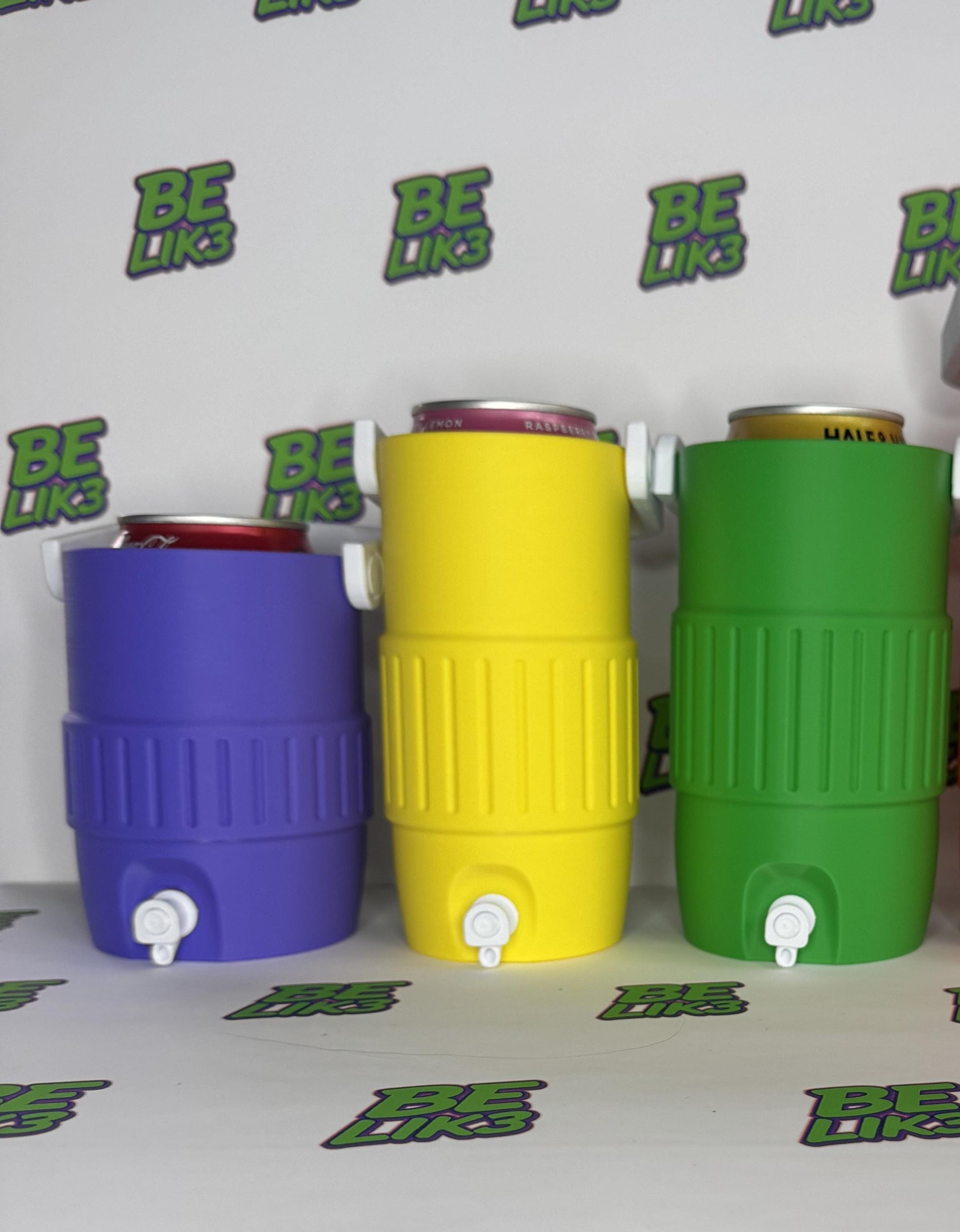 Retro Sports Drink Cooler Sleeve, Personalized 12oz 16oz Can Koozie