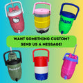 Retro Sports Drink Cooler Sleeve, Personalized 12oz 16oz Can Koozie