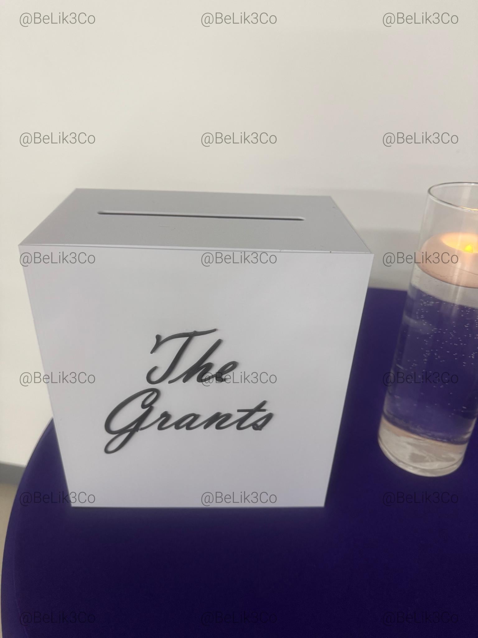 Custom Card Box for Wedding, Birthdays, Holidays Graduation and more image 3