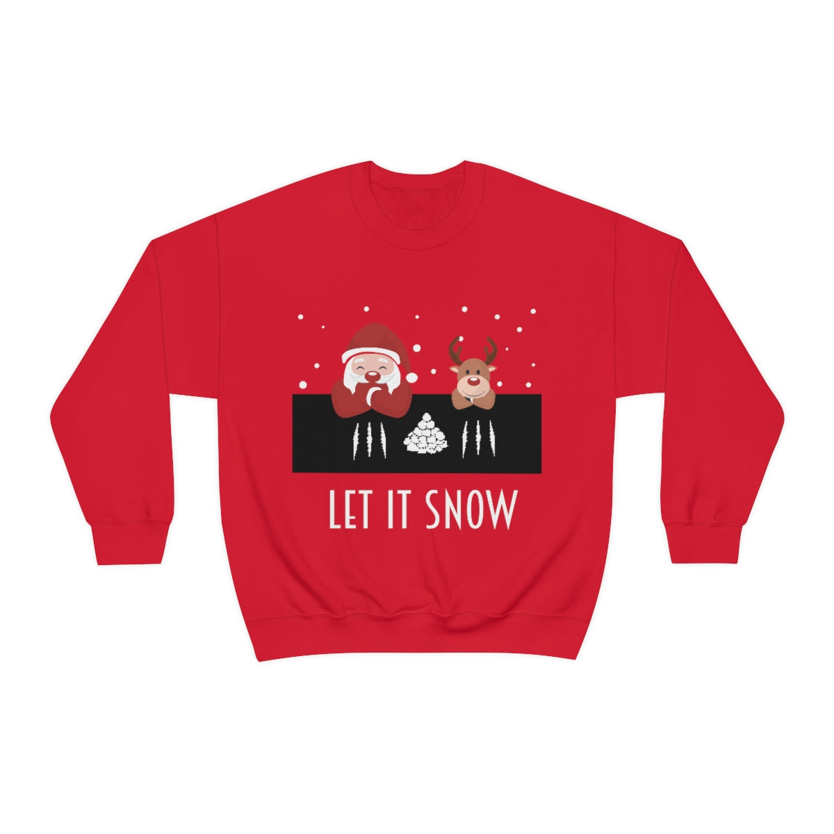 Let It Snow - Crewneck Sweatshirt - Shirts Be Like